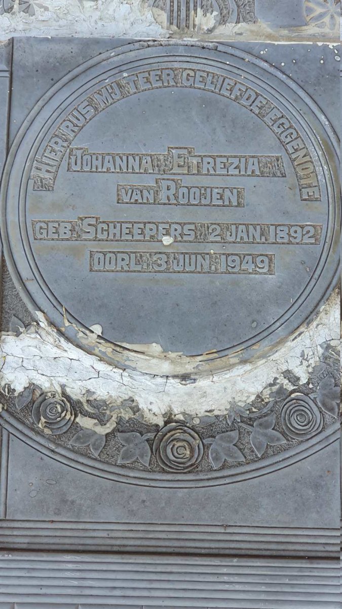 ROOIJEN Johanna Etrezia, van nee SCHEEPERS 1892-1949