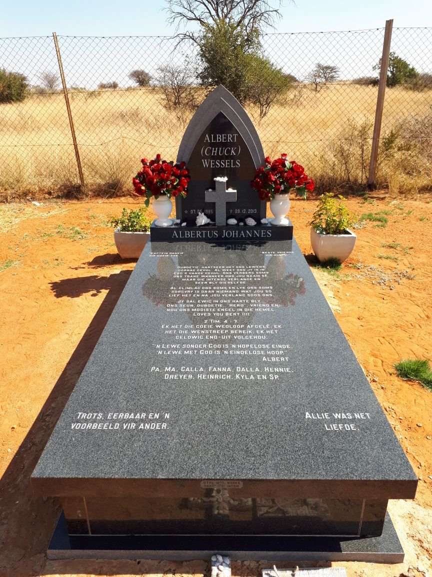 WESSELS Albertus Johannes 1985-2013