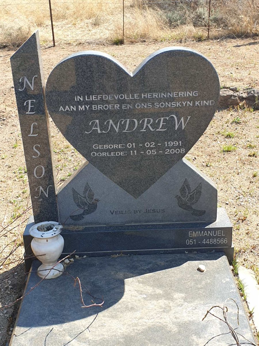 NELSON Andrew 1991-2008