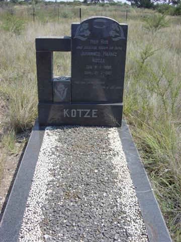 KOTZE Johannes Harmz 1888-1967