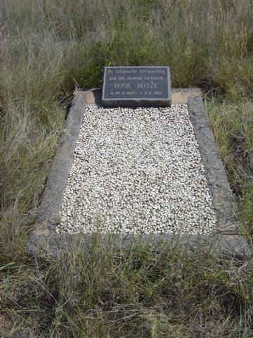 KOTZE Kosie 1949-1951