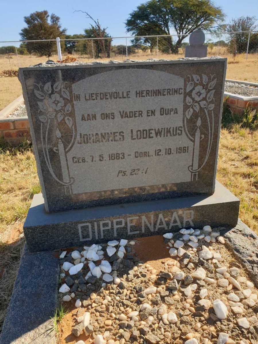 DIPPENAAR Johannes Lodewikus 1883-1961