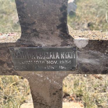 NYATI Matilda Khatala 1934-1935