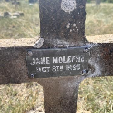 MOLEFHE Jane -1925