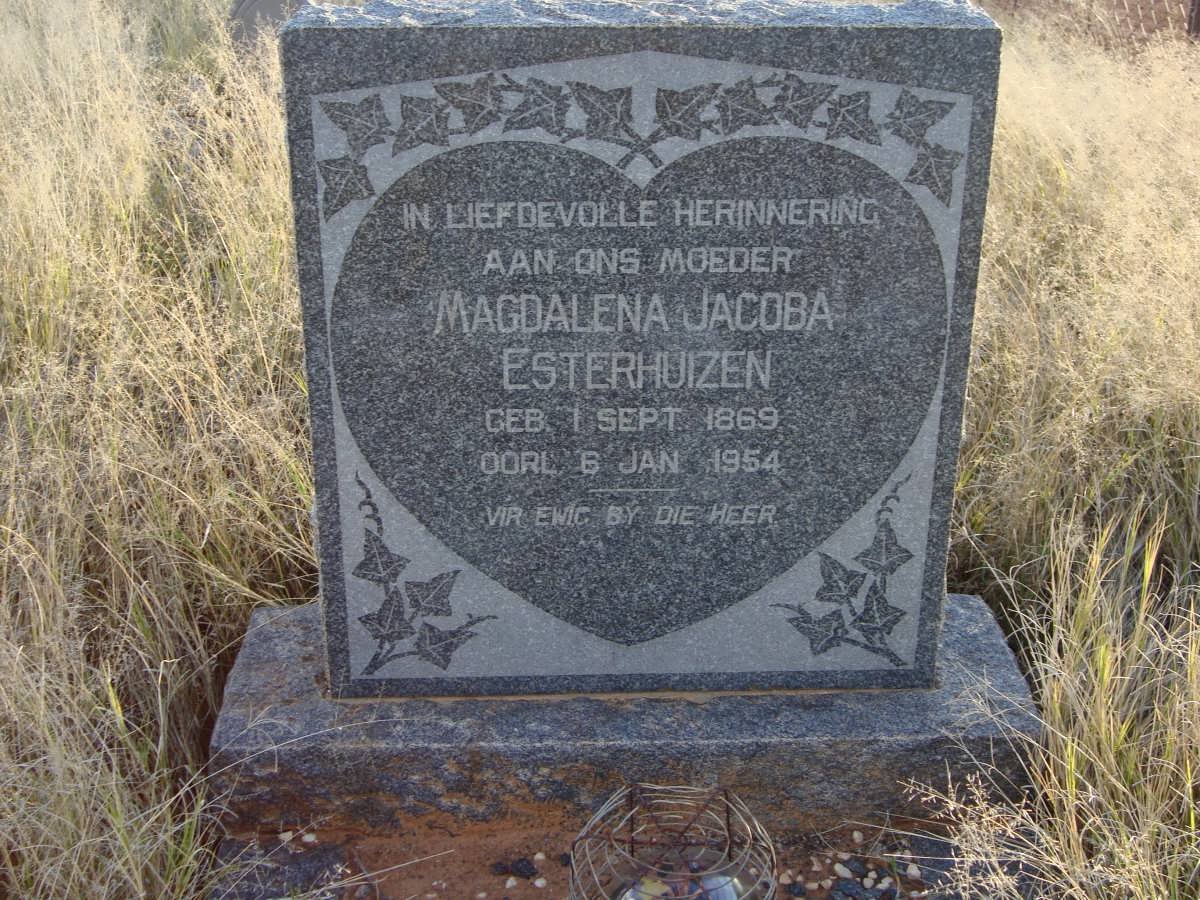 ESTERHUIZEN Magdalena Jacoba 1869-1954