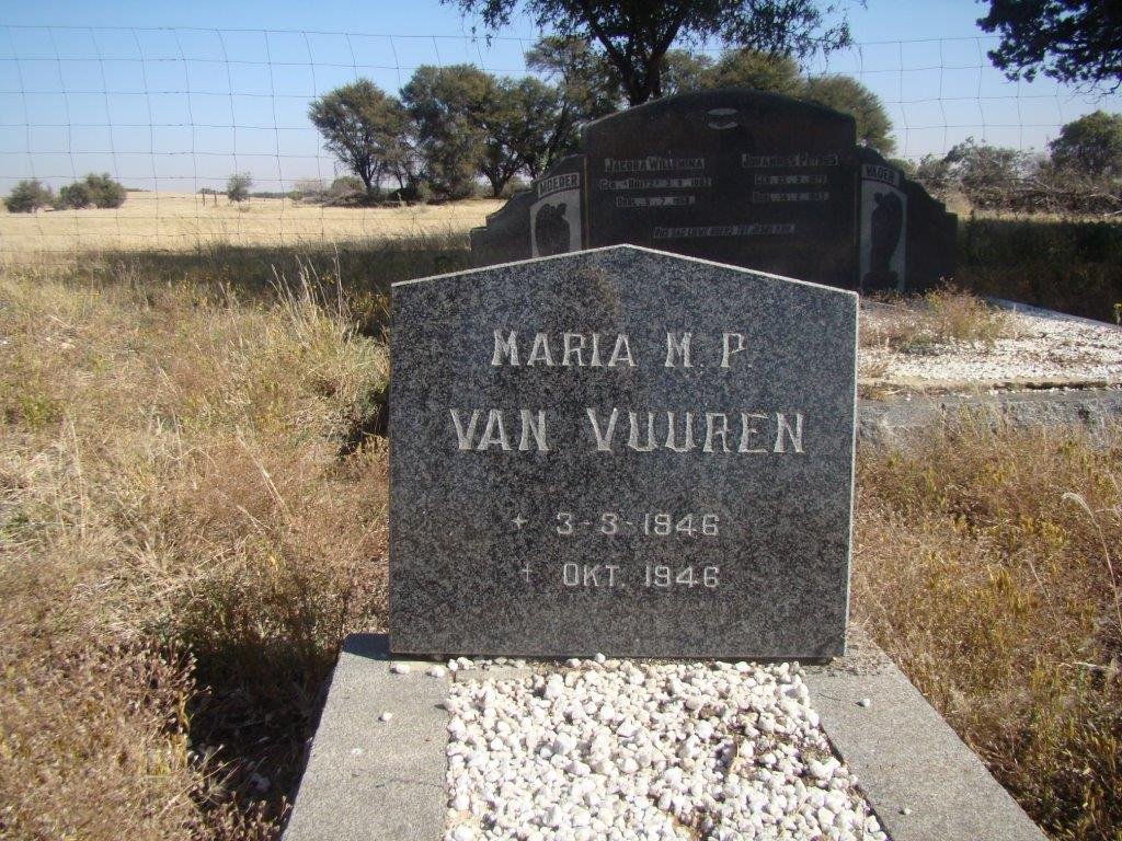 VUUREN Maria M.P., van 1946-1946