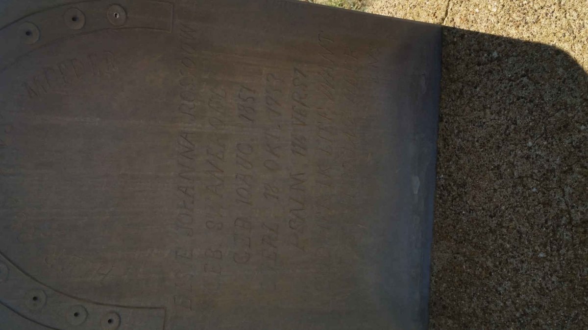 ROSSOUW Elsie Johanna nee SWANEPOEL 185?-19??