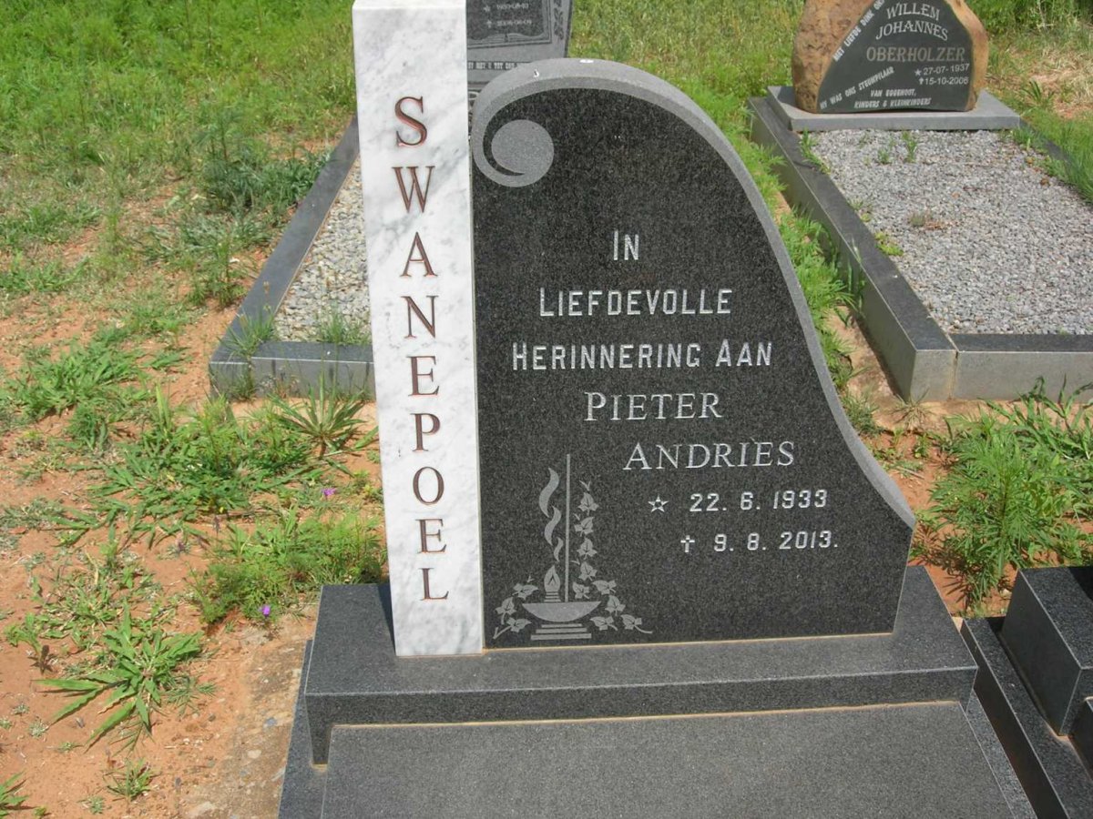SWANEPOEL Pieter Andries 1933-2013