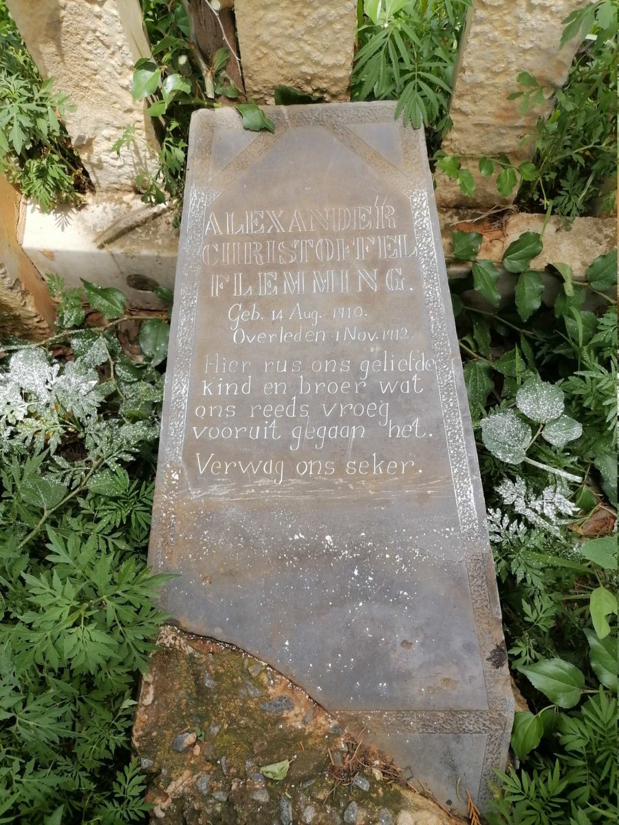 FLEMMING Alexander Christoffel 1910-1912