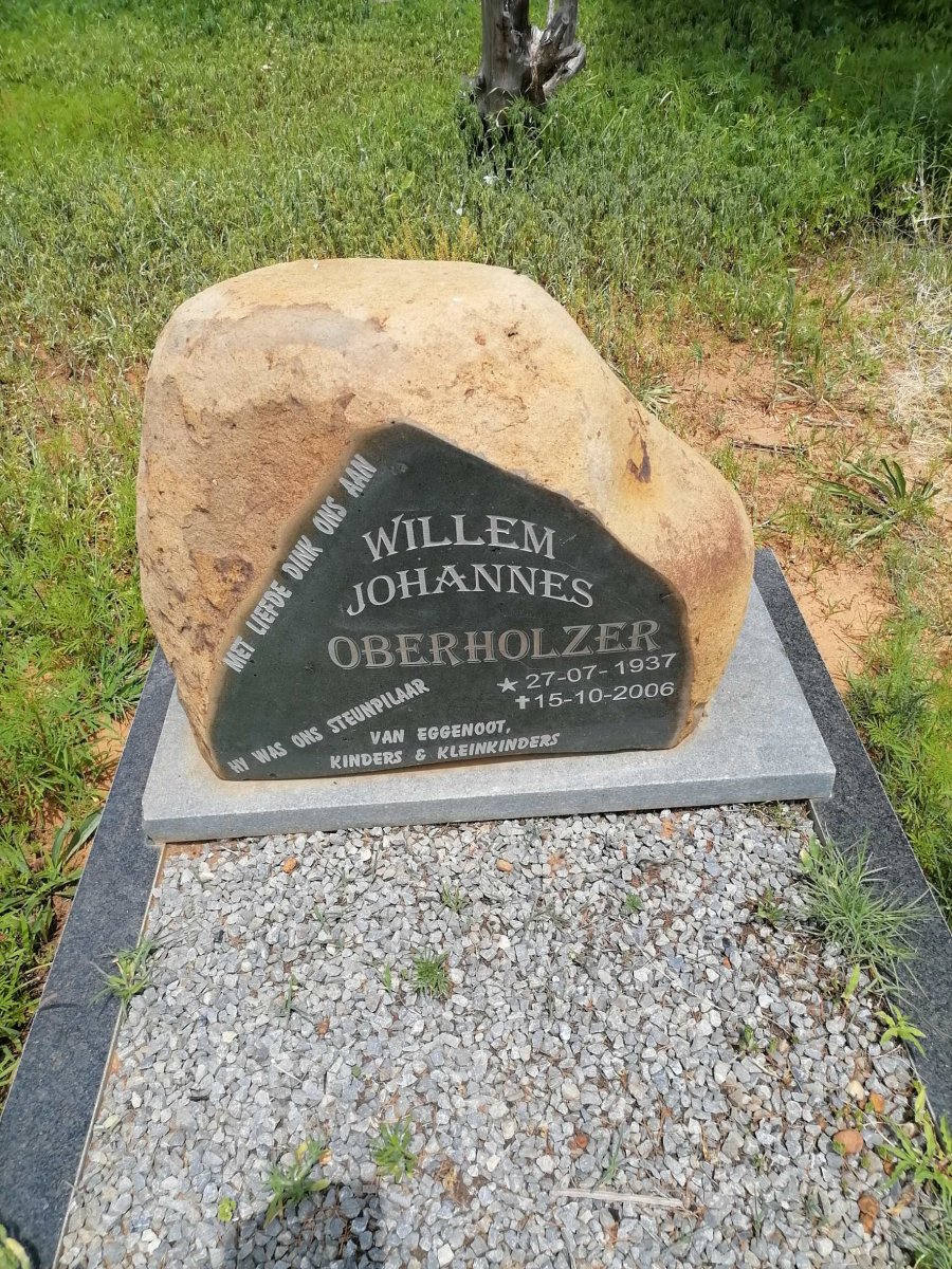 OBERHOLZER Willem Johannes 1937-2006