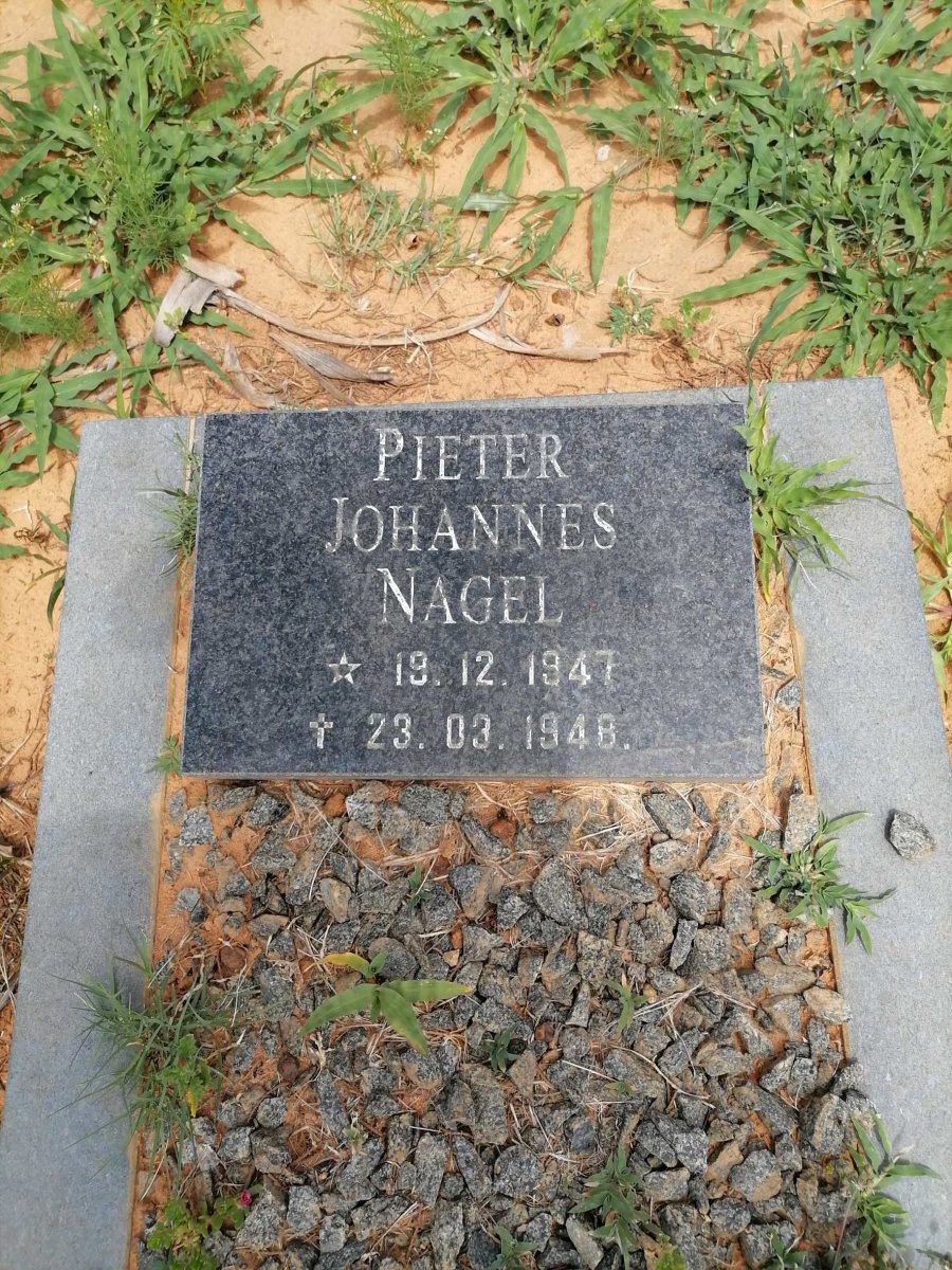 NAGEL Pieter Johannes 1947-1948