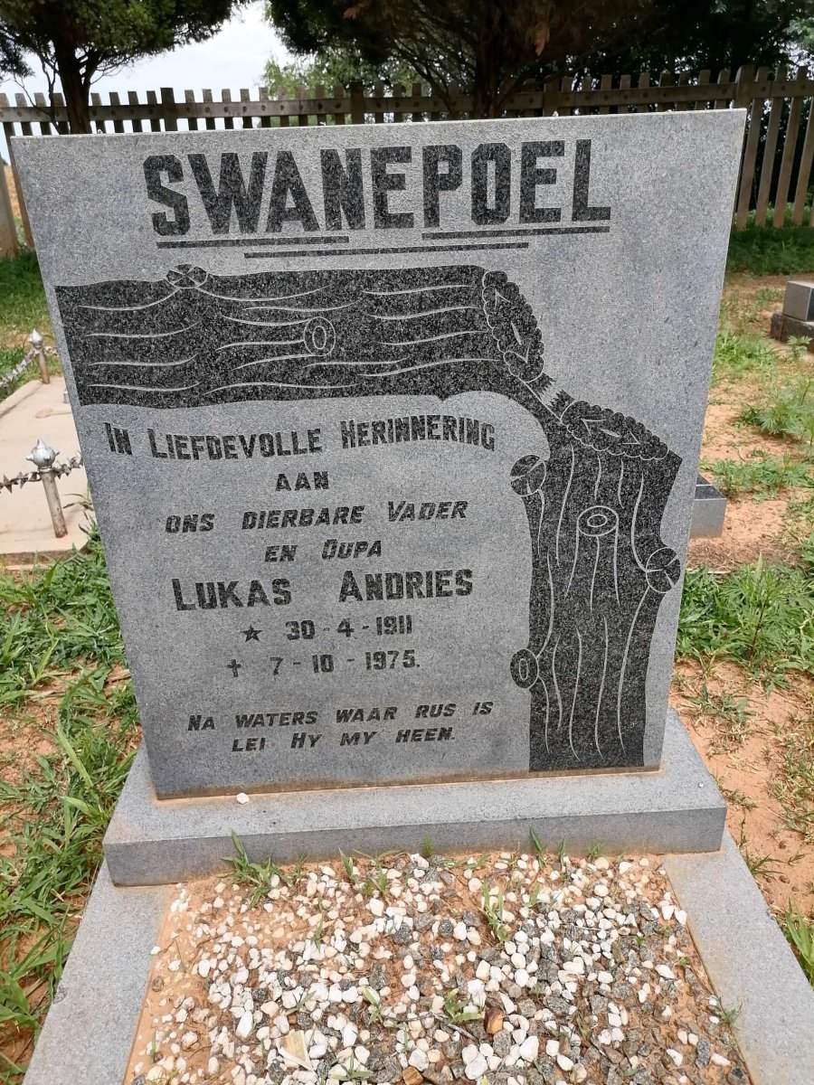 SWANEPOEL Lukas Andries 1911-1975