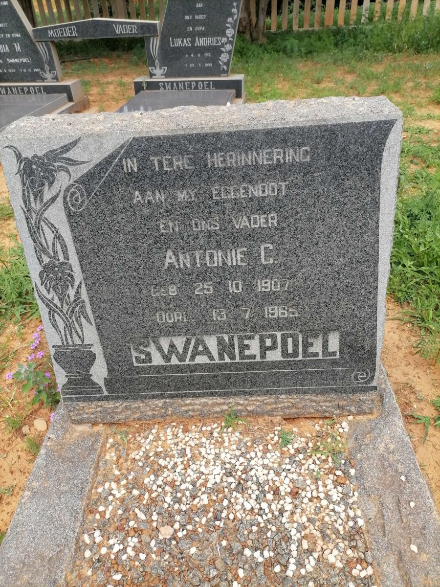 SWANEPOEL Antonie C. 1907-1965