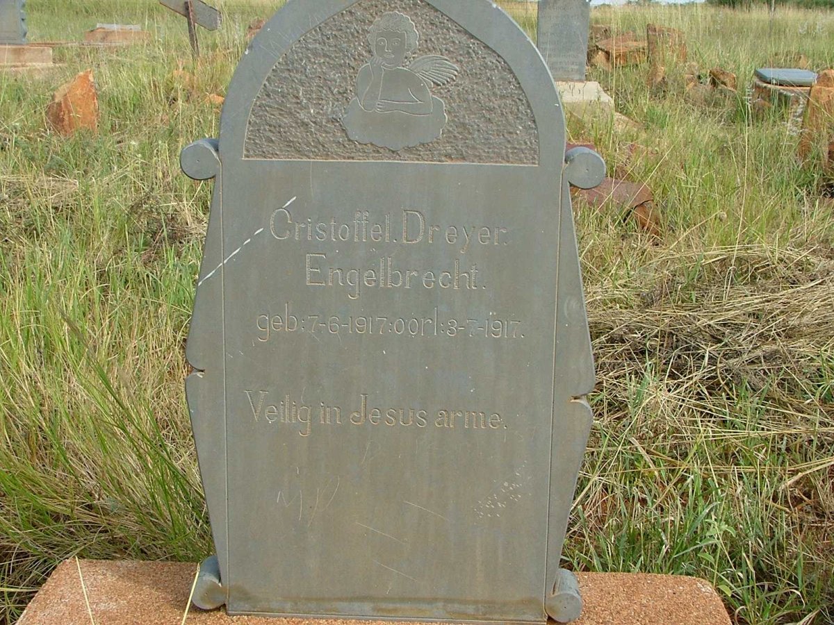 ENGELBRECHT Cristoffel Dreyer 1917-1917