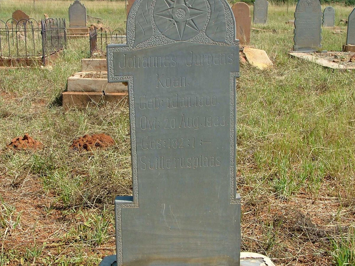 KOEN Johannes Jurgens 1860-1933