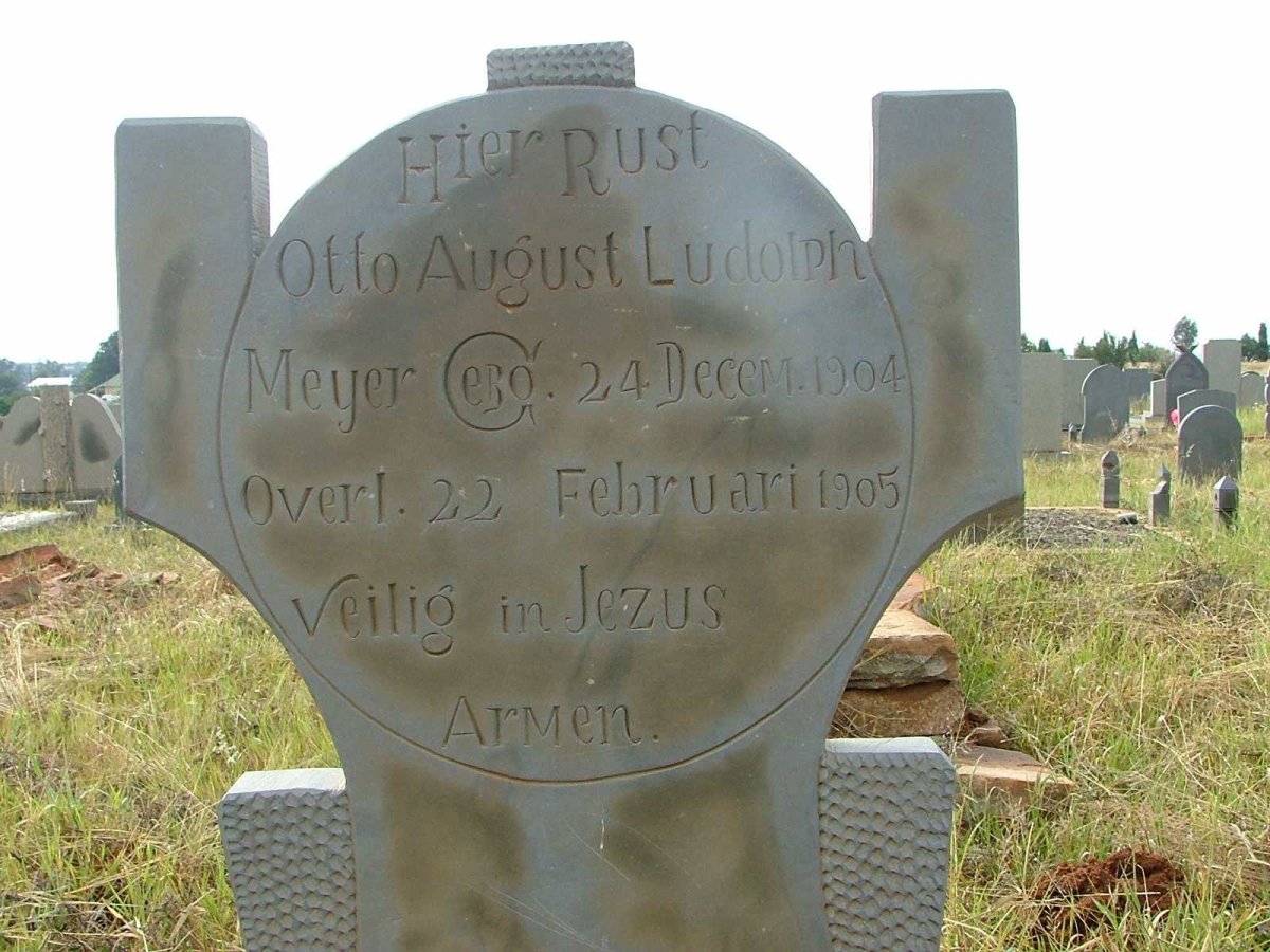 MEYER Otto August Ludolph 1904-1905
