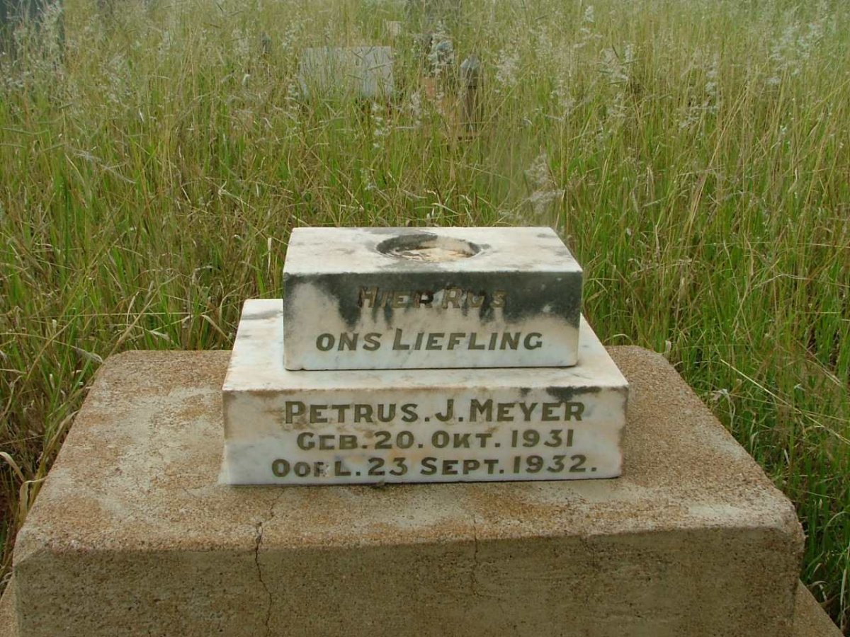 MEYER Petrus J. 1931-1932