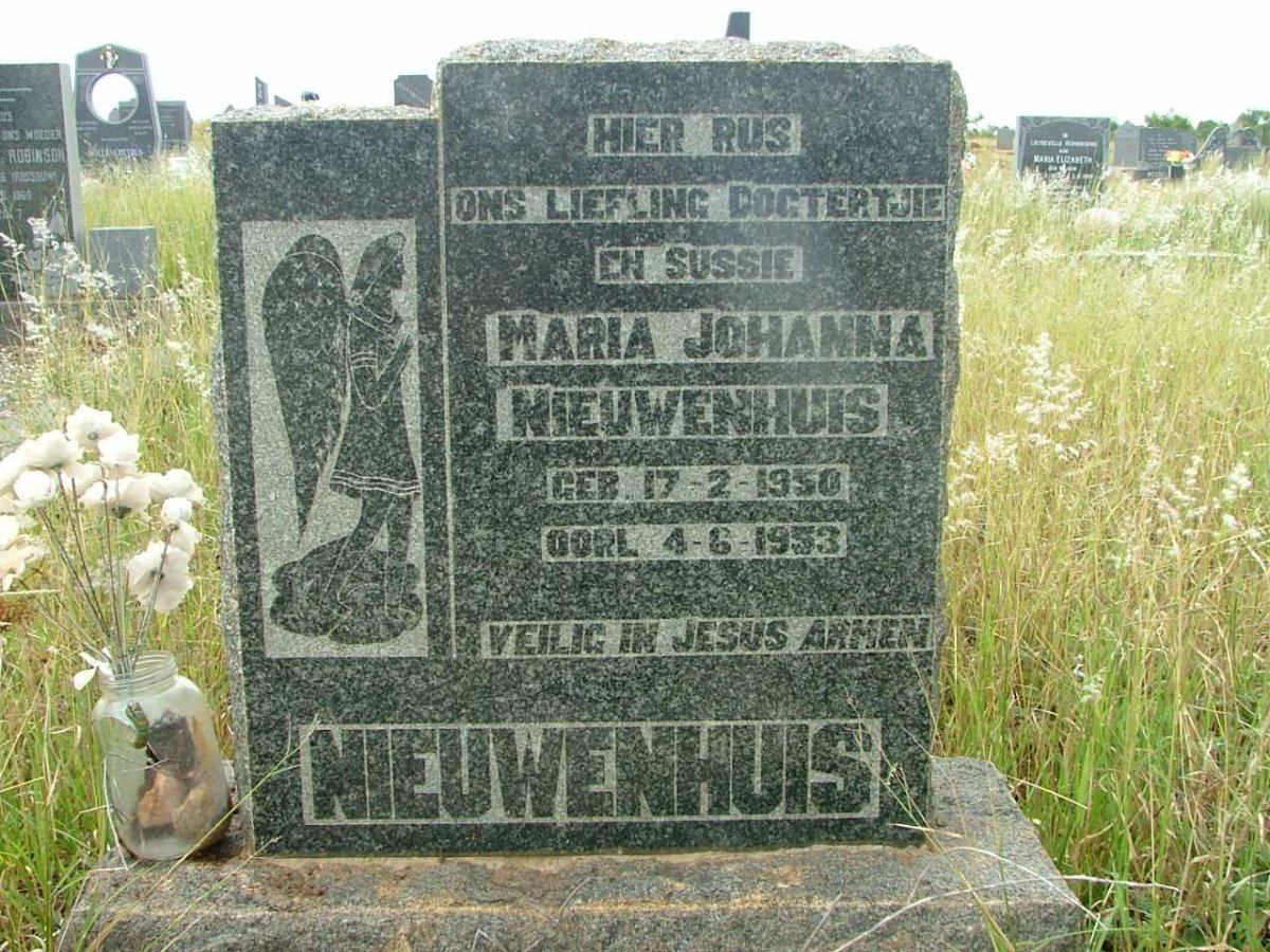 NIEUWENHUIS Maria Johanna 1950-1953