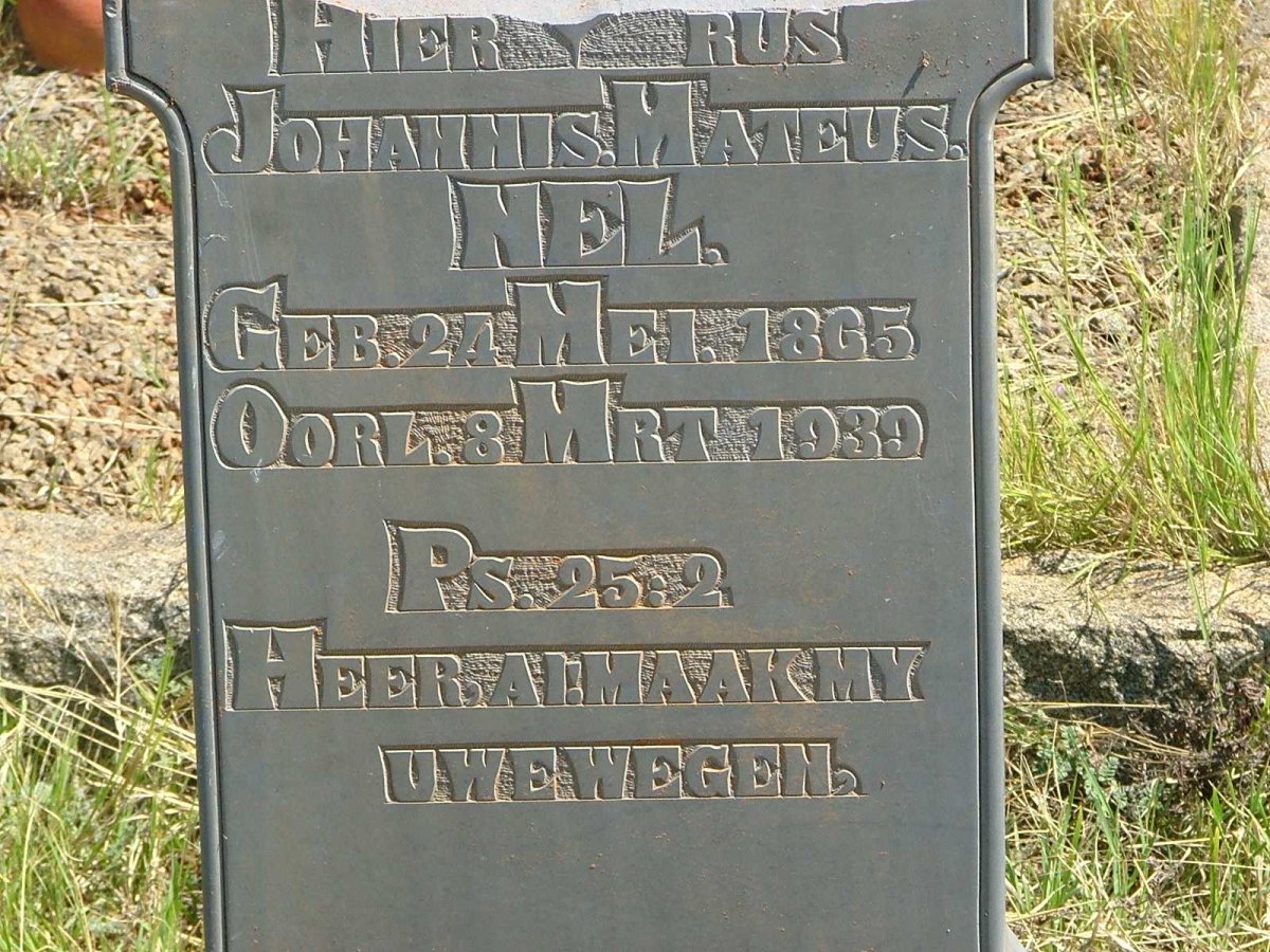 NEL Johannis Mateus 1865-1939