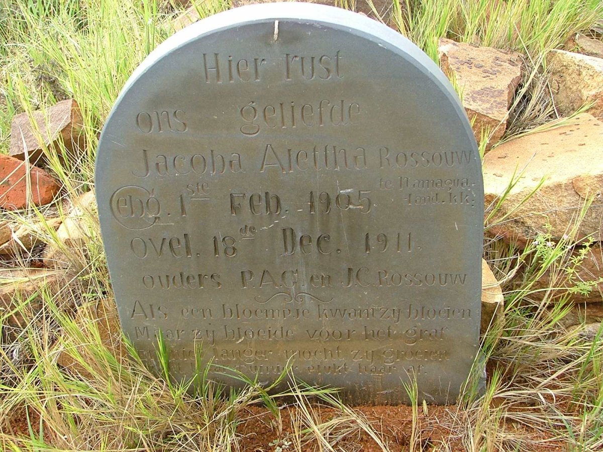 ROSSOUW Jacoba Alettha  1905-1911