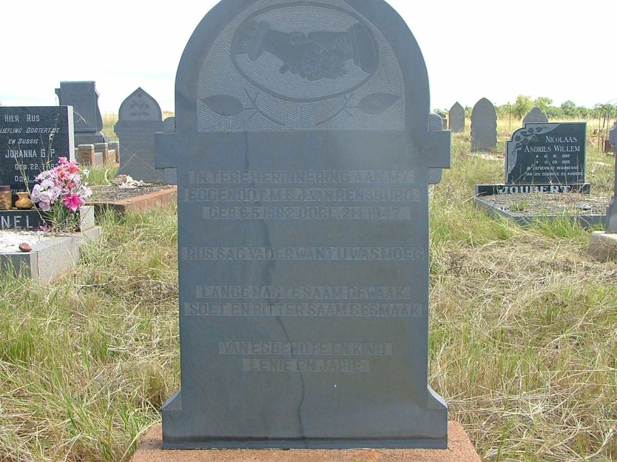 RENSBURG M.C., J. van 1882-1947