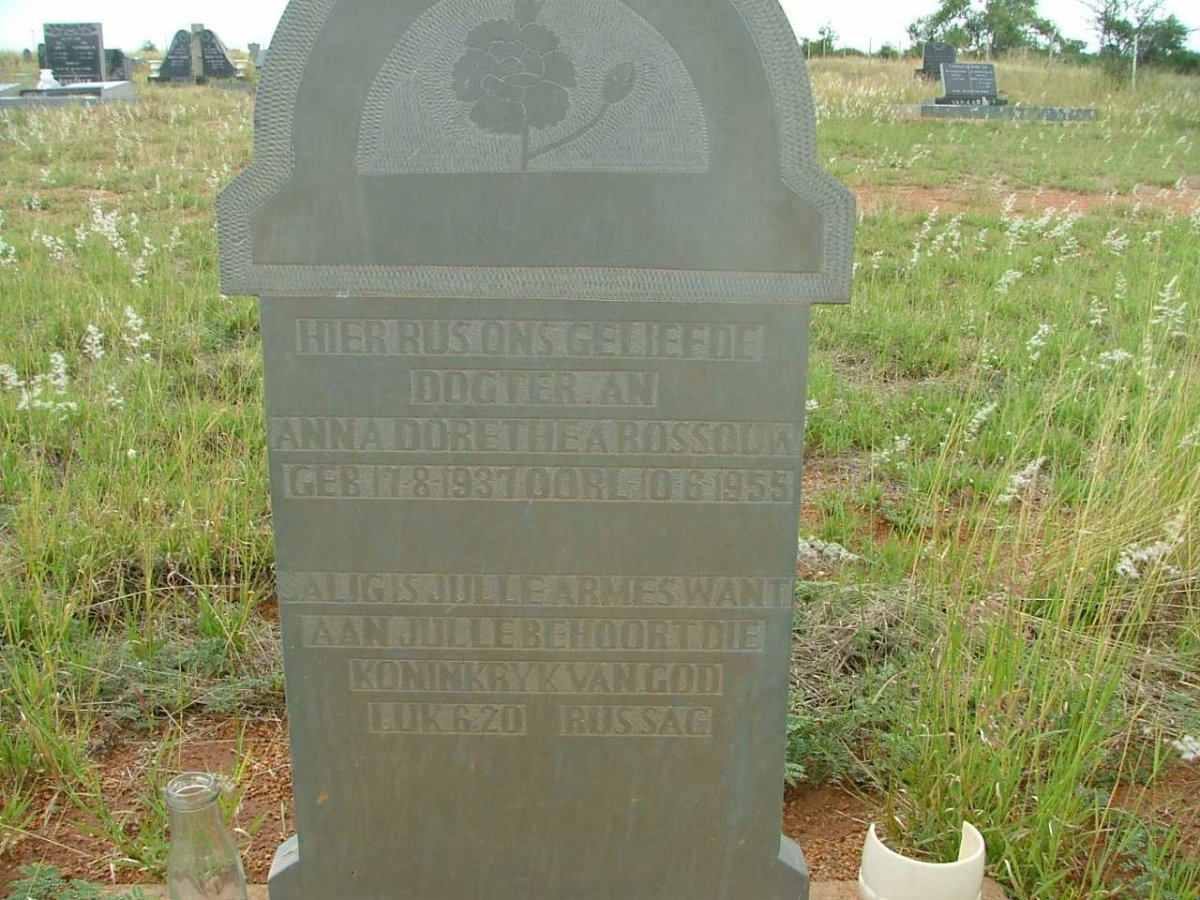 ROSSOUW Anna Dorothea 1937-1955