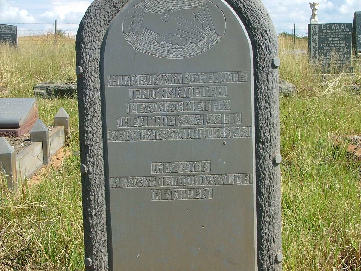 VISSER Lea Magrietha Hendrieka 1887-1951
