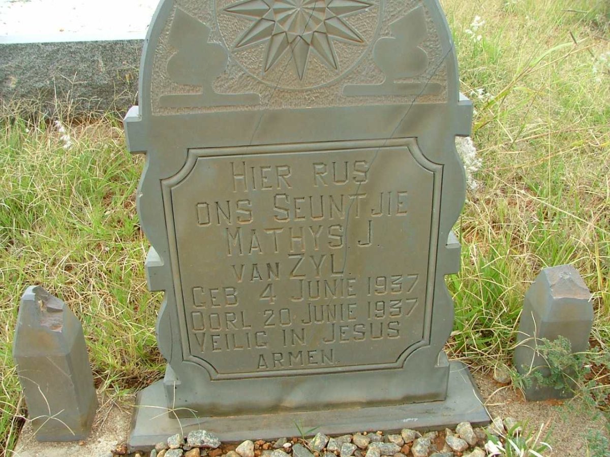 ZYL Mathys J., van 1937-1937