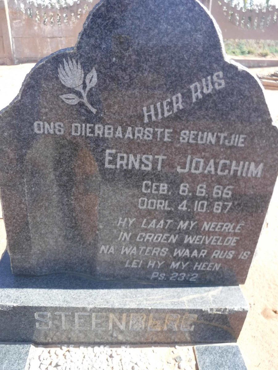 STEENBERG Ernst Joachim 1965-1967