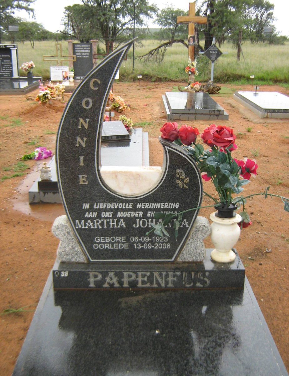 PAPENFUS Martha Johanna 1923-2008