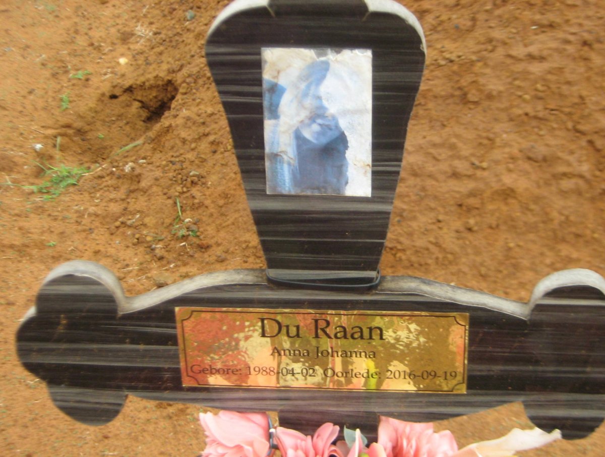 RAAN Anna Johanna, du 1988-2016
