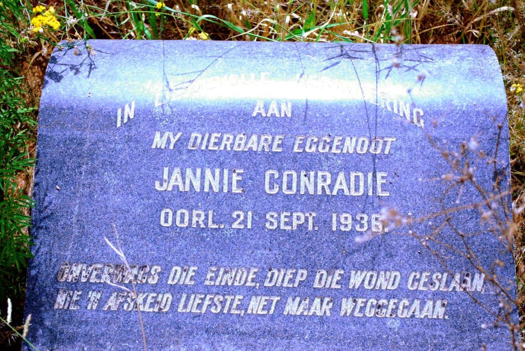 CONRADIE Jannie -1936