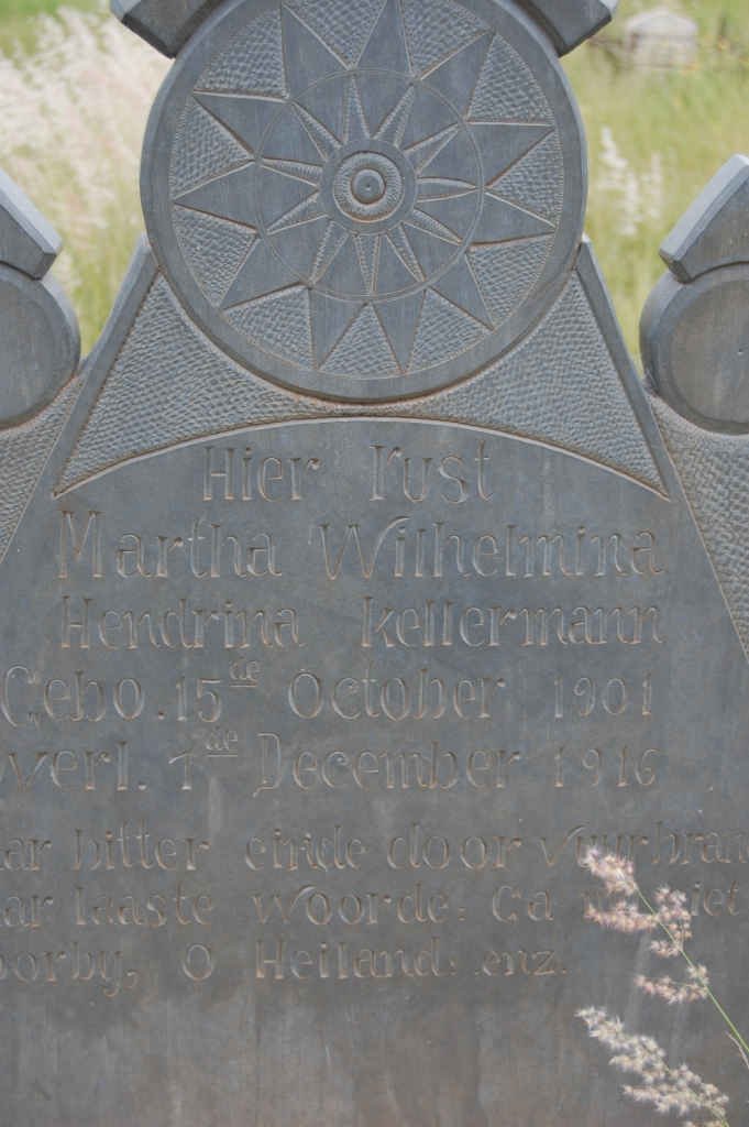 KELLERMAN Martha Wilhelmina Hendrina 1901-1916