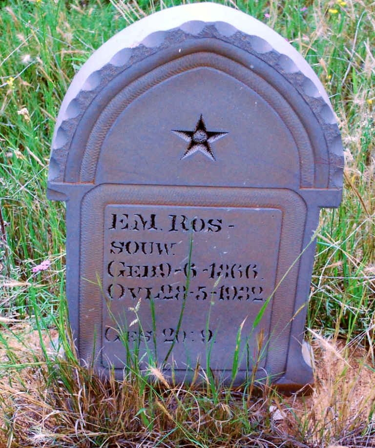ROSSOUW E.M. 1866-1932