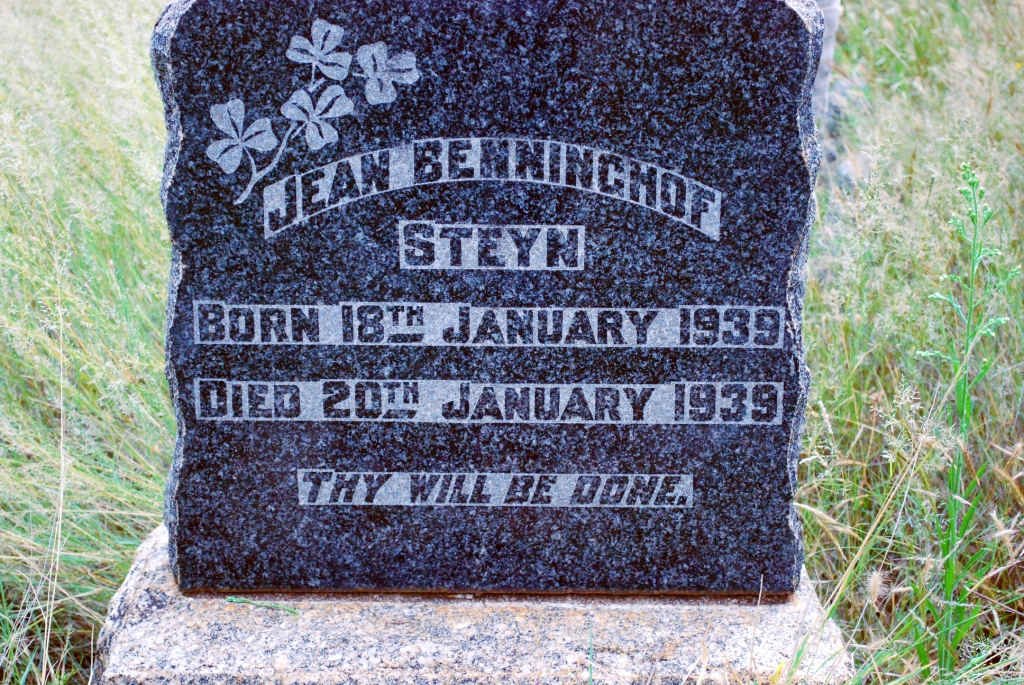 STEYN Jean Benninghof 1939-1939