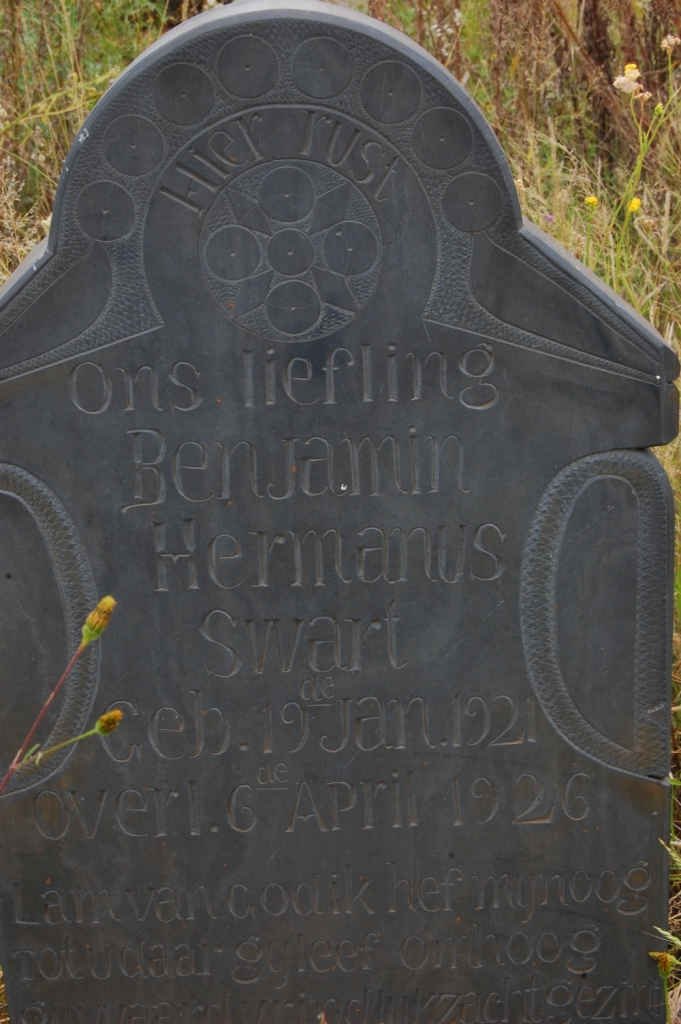 SWART Benjamin Hermanus 1921-1926