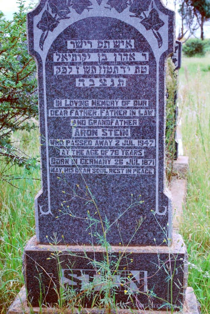 STEIN Aron 1871-1947