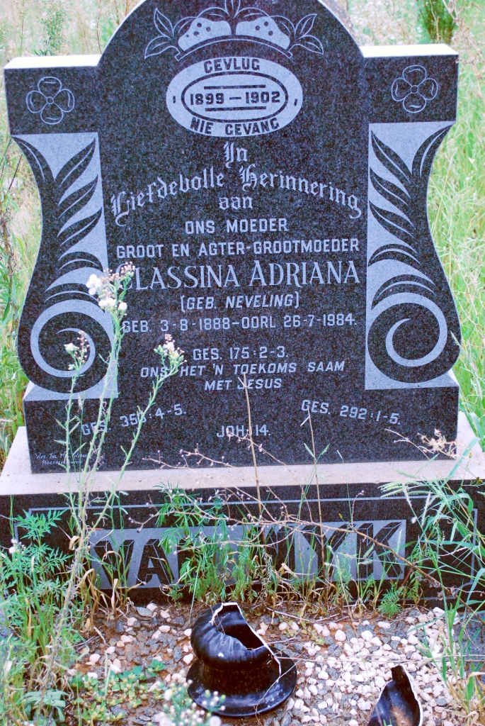WYK Clasinna Adriana, van nee NEVELING 1888-1984