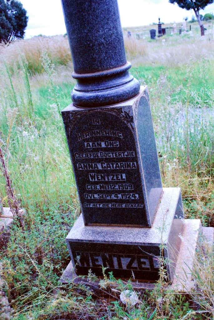 WENTZEL Anna Catharina 1909-1924