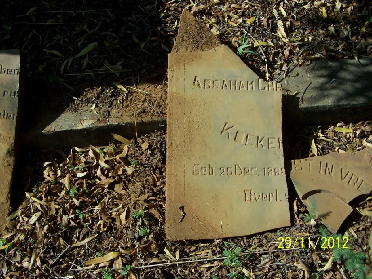 KOEKEMOER Abraham Chr? 1868-
