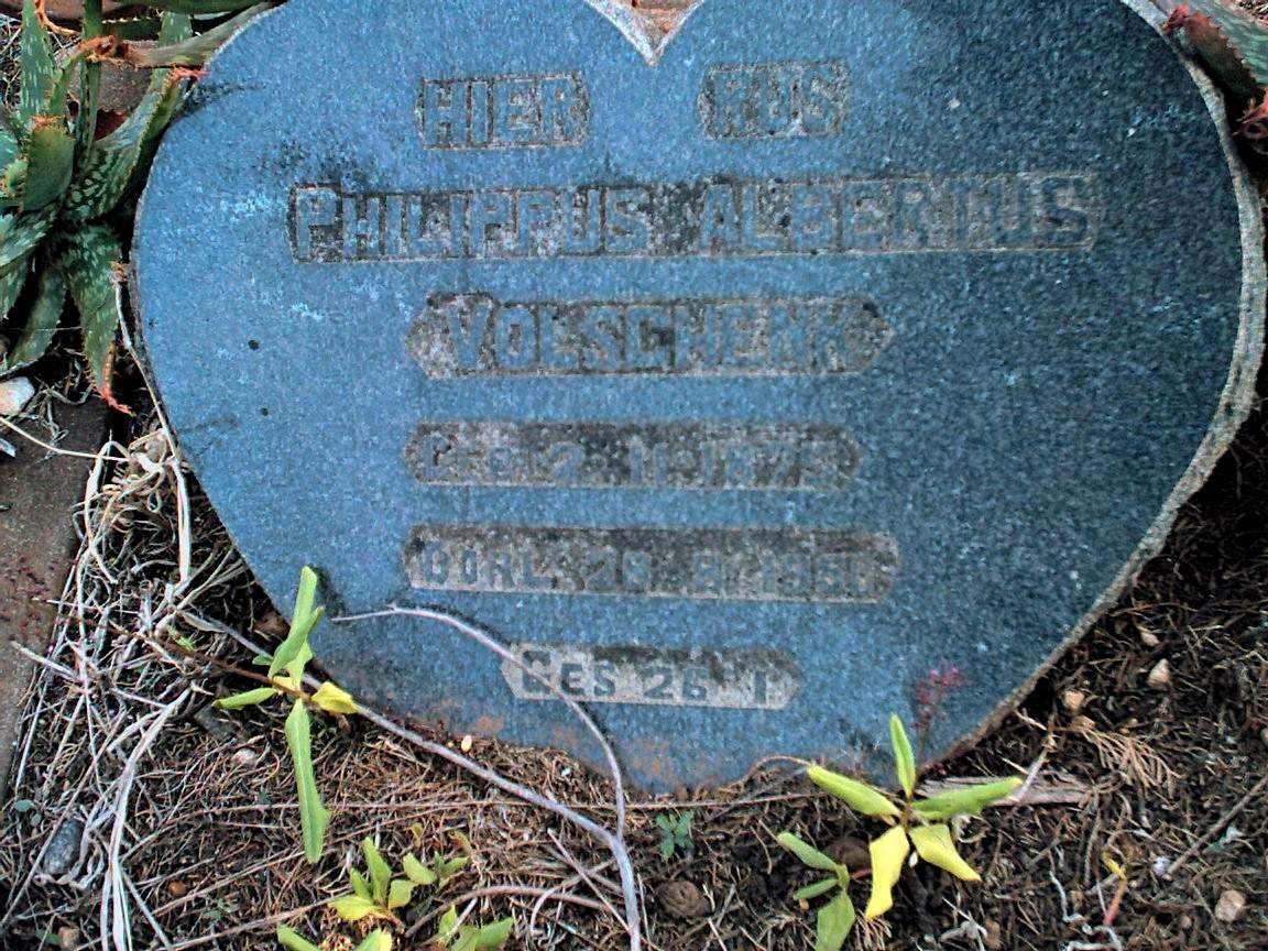 VOLSCHENK Philippus Albertus ??-??